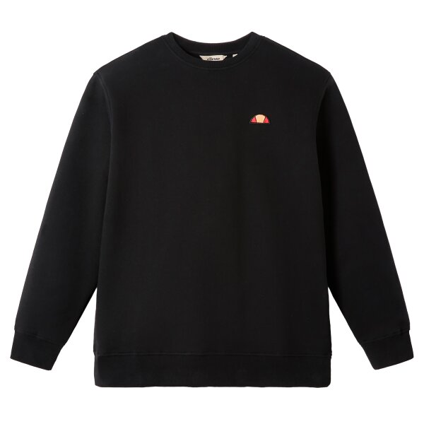 ellesse Men Sweatshirt - ISLINGTON, Sweater, Round Neck, Long Sleeve, Logo Black M (Medium)