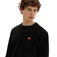 ellesse Herren Sweatshirt - ISLINGTON, Sweater, Rundhals, Langarm, Logo Schwarz M