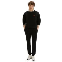 ellesse Herren Sweatshirt - ISLINGTON, Sweater, Rundhals, Langarm, Logo Schwarz M