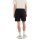 ellesse Men Sweat Shorts - ZANICA RELAXED SHORT, loungewear, Bermuda shorts, plain colour Black M (Medium)