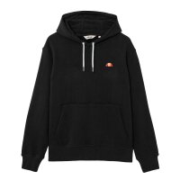 ellesse Herren Hoodie - ISLINGTON OH HOODY, Sweatshirt, Sweater, Kapuze, Logo, einfarbig Schwarz M