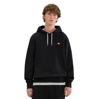 ellesse Herren Hoodie - ISLINGTON OH HOODY, Sweatshirt, Sweater, Kapuze, Logo, einfarbig Schwarz M