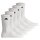 ellesse Unisex Socks, 5-pack - ALACRE, Crew Socks, Logo, Single Colour White 41-46 (UK 7-11)