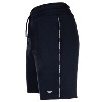 EMPORIO ARMANI Herren Sweatshorts - BASIC TERRY, Bermuda, Baumwoll-Mix Blau M