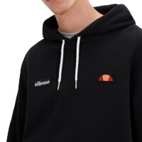 ellesse Herren Jogginganzug - TRACCOTA OH HOODY & JOG PAN SET, Hoodie & Pants Set,, Logo, einfarbig Schwarz M