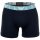 EMPORIO ARMANI Mens Boxer Shorts, 3 Pack - BOLD MONOGRAM, Boxer, Stretch Cotton Blue M (Medium)