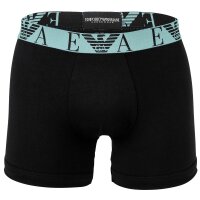 EMPORIO ARMANI Herren Boxershorts, 3er Pack - BOLD MONOGRAM, Boxer, Stretch Cotton Schwarz M