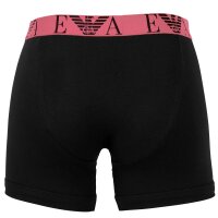 EMPORIO ARMANI Mens Boxer Shorts, 3 Pack - BOLD MONOGRAM, Boxer, Stretch Cotton Black M (Medium)