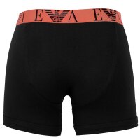 EMPORIO ARMANI Mens Boxer Shorts, 3 Pack - BOLD MONOGRAM, Boxer, Stretch Cotton Black M (Medium)