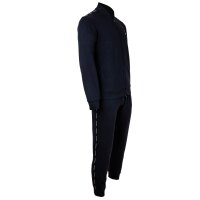 EMPORIO ARMANI Herren Hausanzug mit Zip-Jacke - BASIC TERRY, Full Zip Tracksuit Blau M
