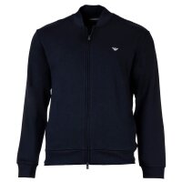 EMPORIO ARMANI Herren Hausanzug mit Zip-Jacke - BASIC TERRY, Full Zip Tracksuit Blau M