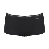 Sloggi ladies panties, 6-pack - GO Crush Short C6P, pants, stretch cotton Black/Blue XS (X-Small)