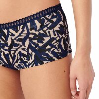 Sloggi ladies panties, 6-pack - GO Crush Short C6P, pants, stretch cotton Black/Blue XS (X-Small)
