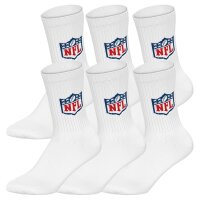 NFL Unisex Socks, 6-Pack – NFL Shield 6Pack Crew...