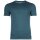 EMPORIO ARMANI mens T-shirt, 2-pack - ESSENTIAL LOGOLABEL, round neck, stretch cotton Dark blue/petrol M (Medium)
