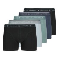 JACK&JONES Mens Boxer Shorts, 5-Pack - JACWYATT SOLID...