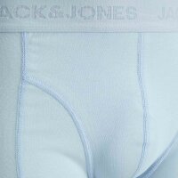 JACK&JONES Herren Boxershorts, 12er Pack - JACCOOPER TRUNKS 12 PACK, Baumwollmischung Schwarz/Blau/Grau S