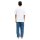 JACK&JONES Herren T-Shirt, 5er Pack - JJHUGO LOOSE TEE SS CREW NECK, Kurzarm, Rundhals, Baumwolle Schwarz/Weiß/Grau L