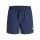 JACK&JONES Mens Swim Shorts - JPSTMAUI TROPIC SOLID SWIM SHORTS REG SN, Swimming Trunks Dark blue S (Small)
