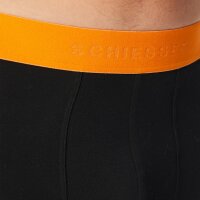 SCHIESSER Herren Boxershorts, 5er Pack - Serie "95/5", Unterhose, Logobund Schwarz/Rot/Orange M