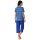 SCHIESSER Damen Schlafanzug Set - Nachtwäsche, 3/4 Kurzarm, Pyjama, Muster, Baumwolle Blau M