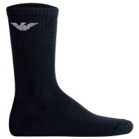 EMPORIO ARMANI Herren Socken, 6er Pack - SPORTY SPONGE, Short Socks, One Size Blau 39-46