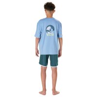 SCHIESSER boys pyjama set, 2-piece - short, children, cotton, motif Blue 140
