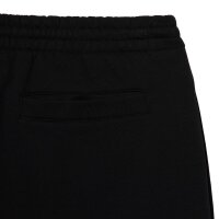 LACOSTE Herren Sweatshorts - Shorts aus Fleece, Regular Fit, Logo, Baumwoll-Mix Schwarz M