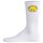 JACK&JONES Herren Socken, 3er Pack - JACGREG SMILEY TENNIS SOCKS, Muster, One Size Weiß 40-46