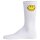 JACK&JONES Herren Socken, 3er Pack - JACGREG SMILEY TENNIS SOCKS, Muster, One Size Weiß 40-46