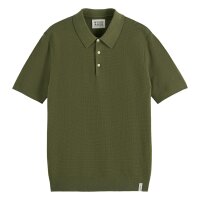 SCOTCH&SODA Men Polo Shirt - Core Structured Knitted...