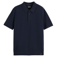 SCOTCH&SODA Men Polo Shirt - Core Structured Knitted...