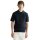SCOTCH&SODA Men Polo Shirt - Core Structured Knitted Regular Fit Polo, Short Sleeve, Textured, Button Placket, Cotton Dark blue M (Medium)