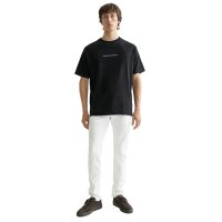 SCOTCH&SODA Mens T-shirt - Core Logo Front Chest T-shirt, round neck, short sleeves, logo, plain colour Black M (Medium)