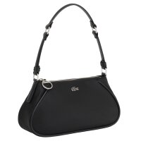 LACOSTE Damen Handtasche - Day In L S Hobo Bag, Logo, 12,5x26x8cm (HxBxT) Schwarz One size