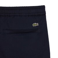 LACOSTE Herren Bermudashorts - Shorts, Regular Fit, Baumwoll-Twill Stretch, uni Dunkelblau L