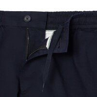 LACOSTE Mens Bermuda Shorts - Shorts, regular fit, stretch cotton twill, plain Dark blue L (Large)