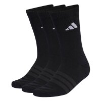 adidas Unisex Socks, 3-pack - Cushioned Sportswear Crew...