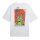 SCOTCH&SODA Mens T-shirt - Front & Back Artwork Tee, Loose Fit, Print, Round Neck, Short Sleeve White M (Medium)