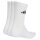 adidas Unisex Socken, 3er Pack - Cushioned Sportswear Crew Socks, Logo, gepolstert, einfarbig Weiß 37-39