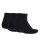 adidas Unisex Sneakersocken, 3er Pack - Cushioned Essentials Low Socks, Logo, gepolstert, einfarbig Schwarz 37-39