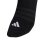 adidas Unisex Sneakersocken, 3er Pack - Cushioned Essentials Low Socks, Logo, gepolstert, einfarbig Schwarz/Grau/Weiß 43-45