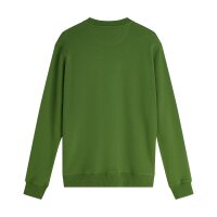 SCOTCH&SODA Herren Sweatshirt - Core Logo Badge Regular Fit Sweatshirt, Pullover, Logo, einfarbig, Baumwolle Grün M