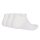 adidas Unisex Sneaker Socks, 3-pack - Thin & Light Sportswear Low Cut Socks, logo, solid color White 40-42 (UK 6-8)