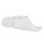 adidas Unisex Sneaker Socken, 3er Pack - Thin & Light Sportswear No-Show Socks, Logo, einfarbig Weiß 37-39