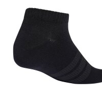 adidas Unisex Sneaker Socks, 9-pack - Thin & Light Sportswear Low Cut Socks, logo, solid color Black/Grey/White 37-39 (UK 4.5-6)