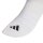adidas Unisex Sneaker Socken, 9er Pack - Thin & Light Sportswear No-Show Socks, Logo, einfarbig Schwarz/Grau/Weiß 37-39