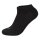JOOP! Unisex sneaker socks, pack of 2 – Premium Essential Iconic Sneaker, logo, plain colour Black 35-38 (UK 3-5,5)