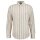 GANT Herren Hemd - Regular Cotton Linen Stripe Shirt, Leinen-Baumwoll-Mix, gestreift Beige M