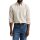 GANT Mens Shirt - Regular Cotton Linen Stripe Shirt, linen-cotton blend, striped Beige M (Medium)
